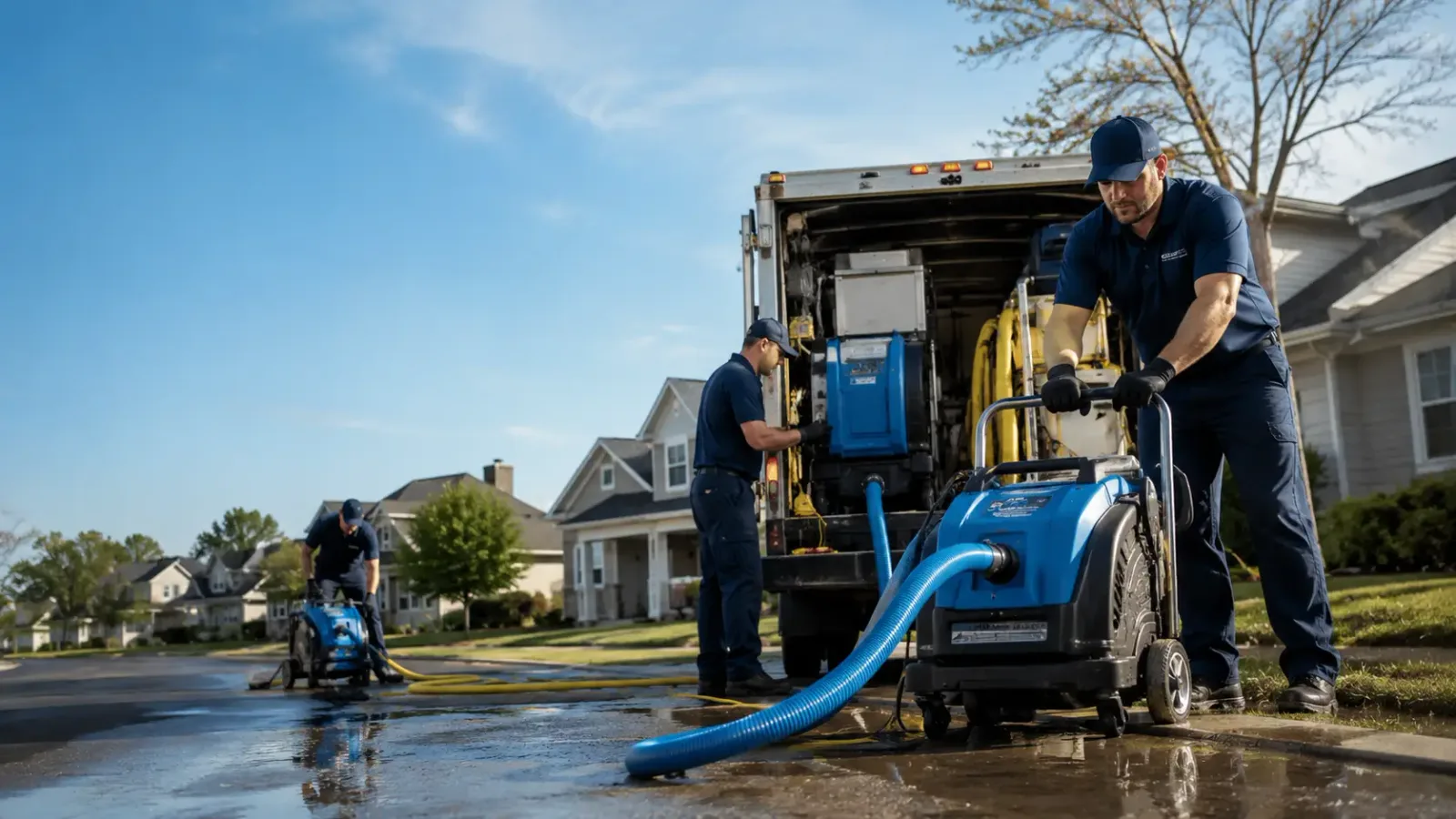 Flood Damage Cleanup in Port Aransas, TX